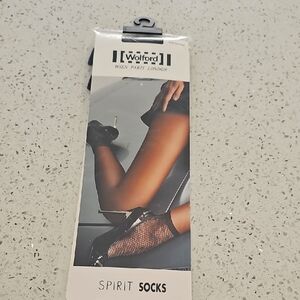 Wolford Black Sheer Hosiery Accessories